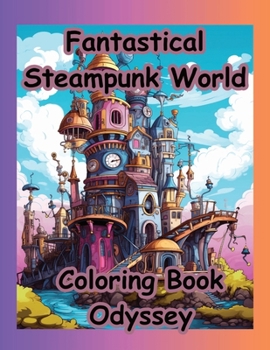 Fantastical Steampunk World: Coloring Book Odyssey