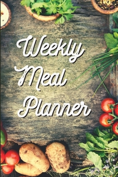 Paperback Weekly meal planner Book