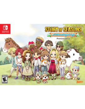 Game - Nintendo Switch Story Of Seasons: Wonderful Life Premium Ed Book