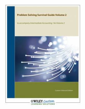 Paperback Intermediate Accounting,, Problem Solving Survival Guide Book