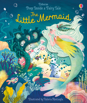 Hardcover Peep Inside a Fairy Tale the Little Mermaid Book