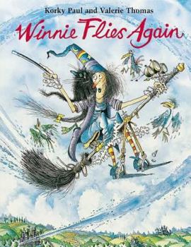 Hardcover Winnie Flies Again Book