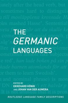 Hardcover The Germanic Languages Book