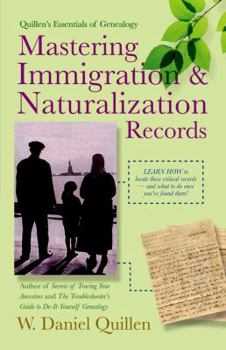 Paperback Mastering Immigration & Naturalization Records Book