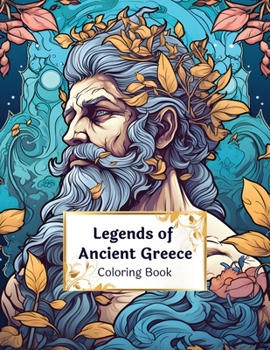 Paperback Legends of Ancient Greece Coloring Book [Large Print] Book