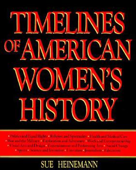 Paperback Timelines of American Women's History Book