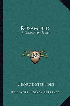 Paperback Rosamund: A Dramatic Poem Book