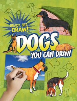 Library Binding Dogs You Can Draw Book