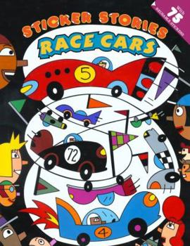 Paperback Race Cars (Sticker Stories) Book