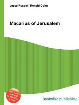 Paperback Macarius of Jerusalem Book