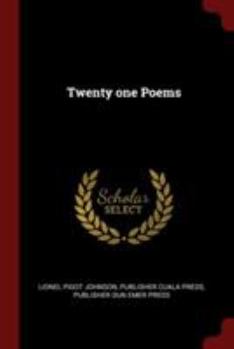Paperback Twenty one Poems Book