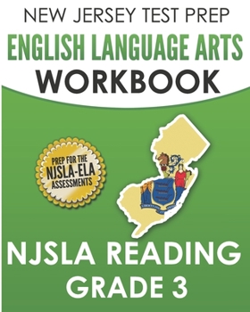 Paperback NEW JERSEY TEST PREP English Language Arts Workbook NJSLA Reading Grade 3: Preparation for the NJSLA-ELA Book