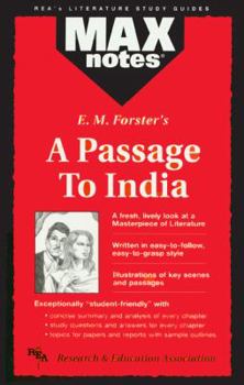 Paperback Passage to India, a (Maxnotes Literature Guides) Book