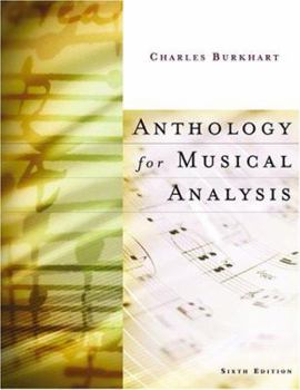Hardcover Anthology for Musical Analysis Book