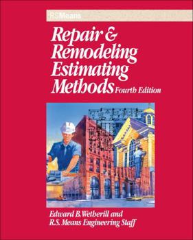 Paperback Repair and Remodeling Estimating Methods Book