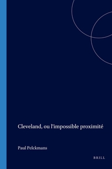 Paperback Cleveland, ou l'impossible proximité [French] Book