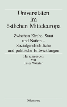 Hardcover Universitäten im östlichen Mitteleuropa [German] Book