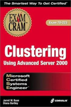 Paperback MCSE Clustering Using Advanced Server 2000 Exam Cram Book