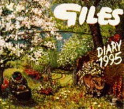Paperback Giles Diary Desk Diary 1995 Book