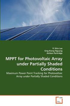 Paperback MPPT for Photovoltaic Array under Partially Shaded Conditions Book