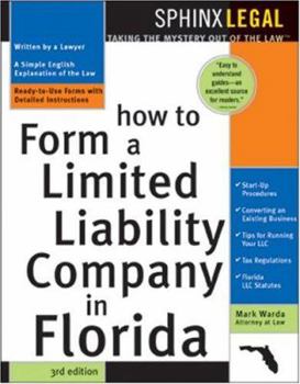 Paperback How to Form a Limited Liability Company in Florida Book