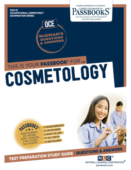 Paperback Cosmetology (Oce-13): Passbooks Study Guide Volume 13 Book