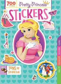Paperback Princess Sticker Bindup Book