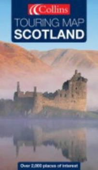Map SCOTLAND TOURING MAP Book