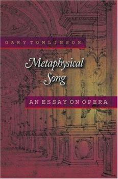 Paperback Metaphysical Song: An Essay on Opera Book