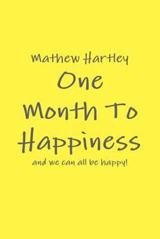 Paperback One Month To Happiness Book