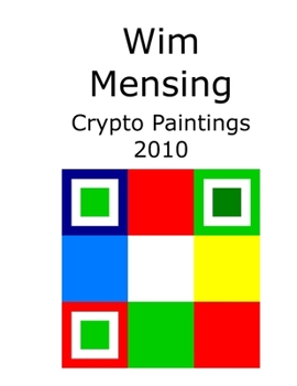 Paperback Wim Mensing Crypto Paintings 2010 Book