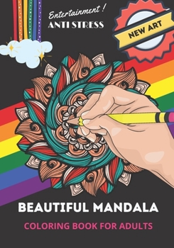 Paperback Beautiful mandala: Coloring book for adults Book