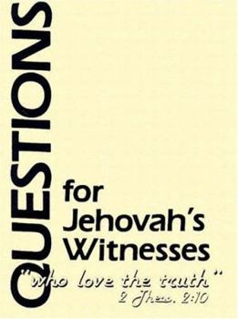 Paperback Questions for Jehovah's Witnesses Book