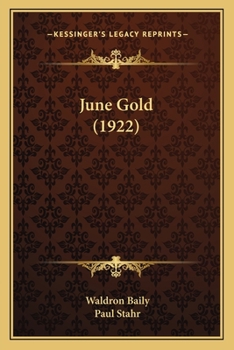 Paperback June Gold (1922) Book