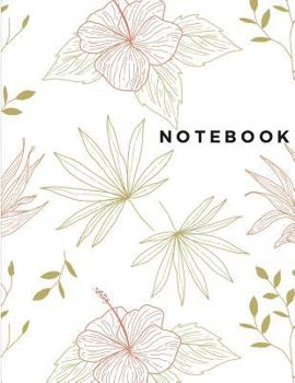 Paperback Notebooks: Dot Grid Notebook, 8.5 x 11 Large, 100 pages Book