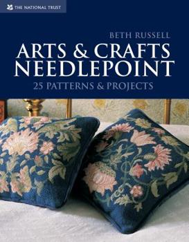 Paperback Arts & Crafts Needlepoint: 25 Patterns & Projects Book