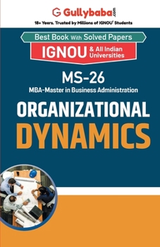 Paperback MS-26 Organizational Dynamics Book