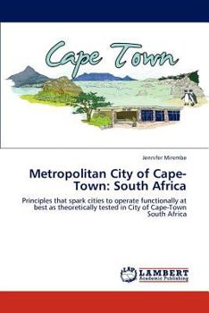 Paperback Metropolitan City of Cape-Town: South Africa Book