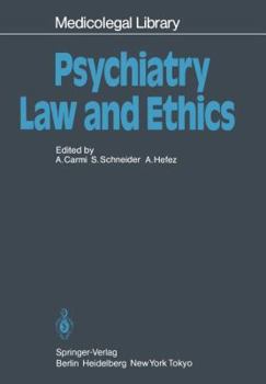 Paperback Psychiatry -- Law and Ethics Book