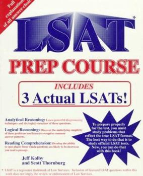 Paperback LSAT Prep Course Book