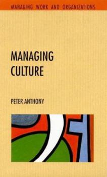 Paperback Managing Culture Book