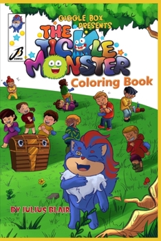 Paperback The Tickle Monster Coloring Book