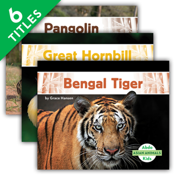 Library Binding Asian Animals (Set) Book