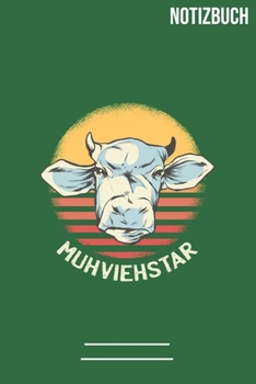 Notizbuch Gepunktet Muhviestar: A5  Notebook • 111 Seiten  • Extra  Kalender 2020 •  Einzigartig •  Dotgrid •  Dotted •  Punktraster  • Geschenk • Geschenkidee (German Edition)