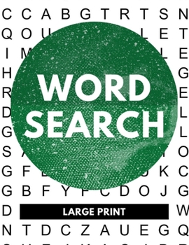 Paperback Word Search Large Print: Large Print Word Search Books for Seniors and Adults (Vol. 30) [Large Print] Book