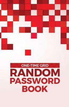 Paperback One-Time Grid: Random Password Book