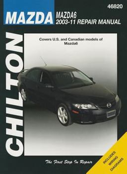 Paperback Mazda 6 Automotive Repair Manual, 2003-2010. Book