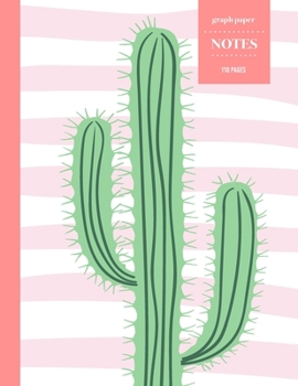 Graph Paper Notes 110 Pages: Cactus Notebook for Professionals and Students, Teachers, Architects, Scientists, Engineers, and Writers | Succulent Llama Pattern