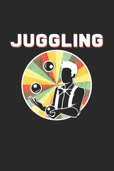 Juggling: 6x9 Juggling - grid - squared paper - notebook - notes