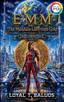 Paperback EMM (Earth) (Moon) (Mars) The Mandala Labyrinth Gold (MLG) Middle Grade (Lizzie) Edition (Book-3) Book
